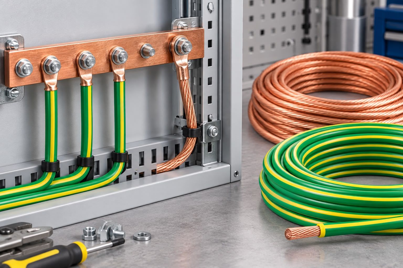 KURN Copper Down Conductor & Grounding Cable - Gambar 2